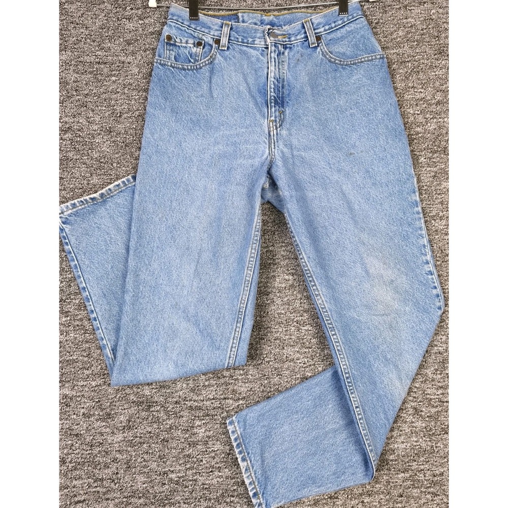 Vintage Y2K Levi's 550 Jeans Womens 10 Relaxed Fit‎ Tapered Light Wash Denim